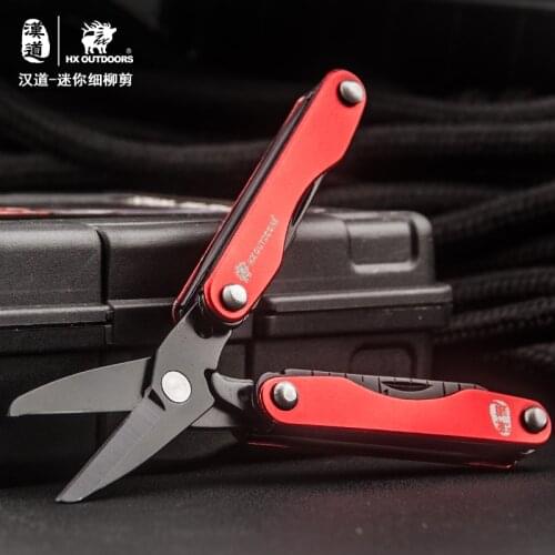 HX OUTDOORS survival tools easy carry multi tools multifunction gear outdoors scissors tweezer knife KNIFE hunting