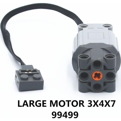 MOC Technic Parts 1pcs Power Functions LARGE MOTOR 3X4X7 compatible with lego For boys toy (99499)