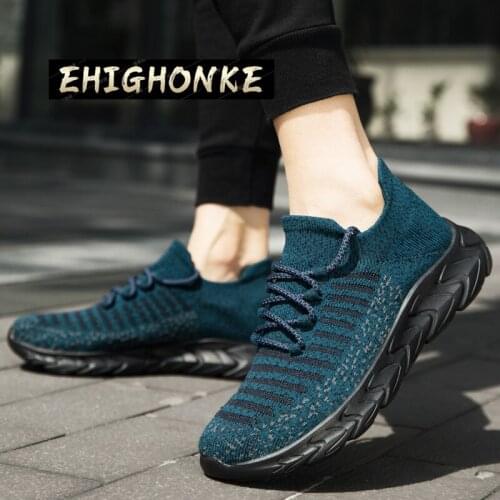 Mens shoes breathable blue fashion sneakers mens original casual light walking classic mens tennis shoes Zapatillas Hombre y4
