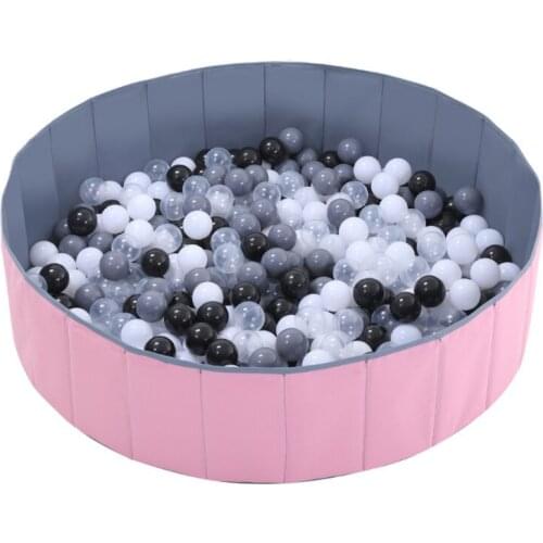 Balls For Dry Pool Toys Childrens Indoor Play Fence Sponge Marine Toys Ocean Ball Pit Baby Game Fence Sponge Ball Pool DWQ003