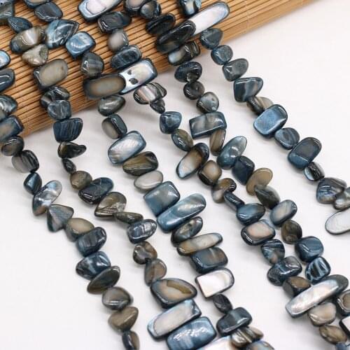Freeform Natural Shell Beads Irregular Shell Beads For Making DIY Jewelry Necklace Bracelet Size 8x15-10x20mm Length 80cm