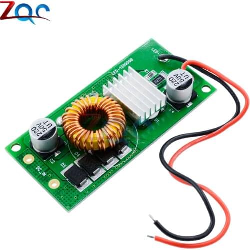 DC 12 -24V to DC 30 -38V Boost Converter LED Constant Current Driver Module 10W 20W 30W 50W DC Input Power Supply for LED Lamp