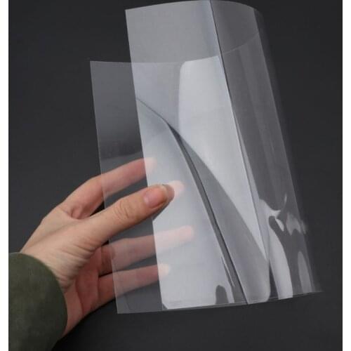 DIY Clear Blank Heat Shrink Paper Film Sheets Art Design Drawing Jewelry Making E56C