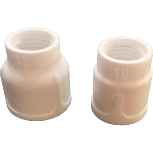 Air-Cooled Welding Torch 10#12# Ceramic Shield Cup Ceramic Welding Cup Set 2.4MM For WP-17/18/26 Series or WP-9/20/25 Series