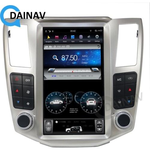 Telsa Style Android Car Multimedia DVD Player GPS Navigation For-LEXUS RX300/330/350/400h 2004-2008 Car Audio Radio Stereo
