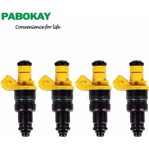 4 pieces x Fuel Injectors nozzle injection K37013250 for KIA Sephia 1,5 59 kW 96-99