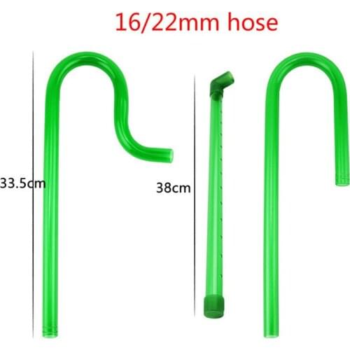 Aquarium Bend Inflow Outflow Tube Rainbar Unit Aquarium Filter Canister Pipe For 12/16mm 16/22mm Hose Fish Tank DIY Accessories