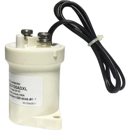 12V 24V 36V 48V 60V 72V 120V coil rated 500V 100A high voltage epoxy resin sealed dc relay dc contactor