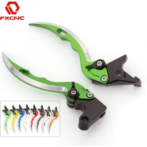 FX CNC Aluminum Adjustable Motorcycle Knife Blade Brake Clutch Levers For SUZUKI GS500 1989 - 2009 2008 2007 2006 05 04 03 02 01