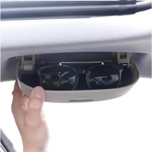 Hot High Quality Car Sunglasses Holder Glasses Case For Toyota Corolla Prius RAV4 Camry Reiz Venza Highlander Prado Sequoia