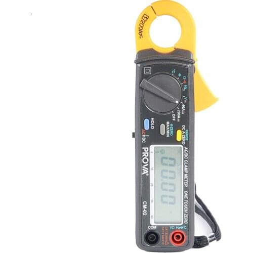 CM02 Digital Automotive Clamp Meter 0.01A Resolution,AC/DC 0.01A~200A
