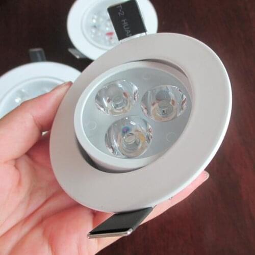 Hot Sale 9W 12W 15W 21W 27W 36W LED Downlight Dimmable Warm White Nature White cool White Recessed LED Lamp Spot Light AC85-265V