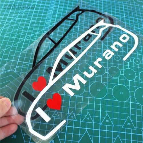I love my car Decal Creative Sticker Styling Door Window Decoration For Nissan murano z50 z51 accessories