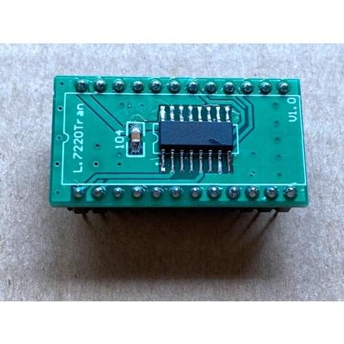 L7220Tran replaces SAA7220P/B chip TDA1541 digital filtering function