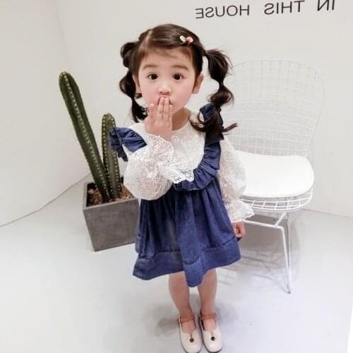 Girl Dress Kids Baby Clothes 2021 Spring Summer Toddler Outwear School Beach Party Uniform Dresses Cotton Children Clothing