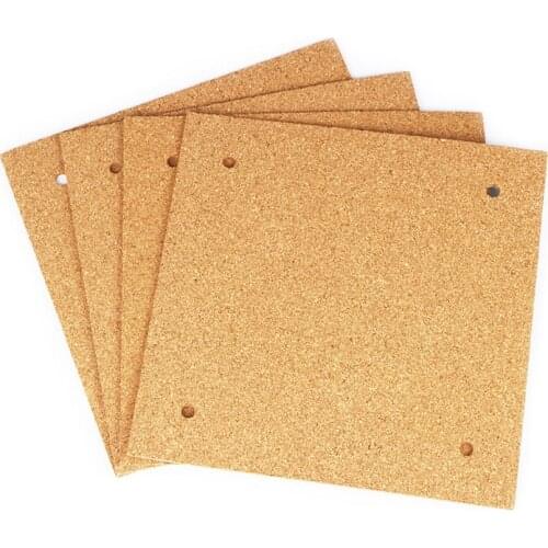 Cork Sheet Adhesive Insulation Plate Compatible 3D Printer Heated Bed CR-10 Ender-3 DJA99
