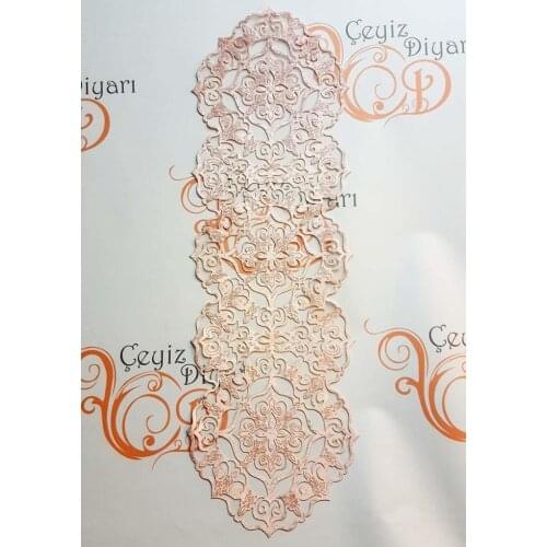 Luxury Star Velvet Runner Powder