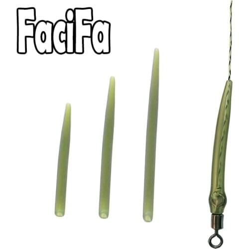 Carp Fishing Accessories Anti Tangle Sleeves Line Aligner Hook Sleeve Tail for Carp Fishing Rig Hair Ronnie Rig Terminal Tackle