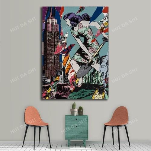 Savage Sacred Young Minds - Faile Art Print, Contemporary Art Print, Pop Art Print, , Abstract Wall Art, Graffiti Art Print