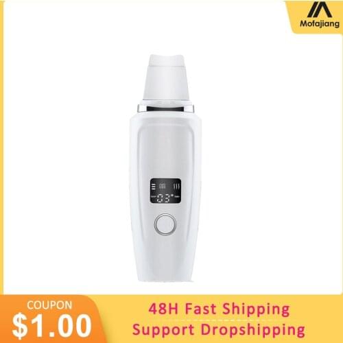 Ultrasonic Skin Scrubber Face Spatula Blackhead Remover Pore Cleaner Ultrasound Facial Cleansing Beauty Apparatus Anti Wrinkle