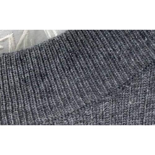 Womens Knitted Pullover Casual Solid Color Short Sleeve Slim Ruffled Collar Sweater for Women