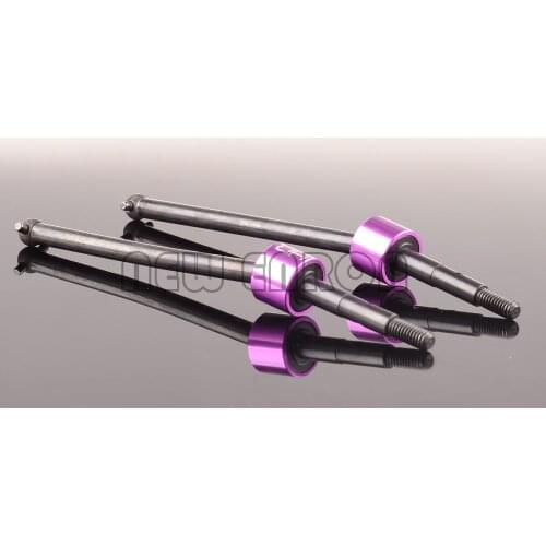 1 Pairs Harden Steel CVD Axle Universal Drive Shafts #106709 (66655+101228) FOR RC HPI Racing Car Savage XS SS Flux Ford
