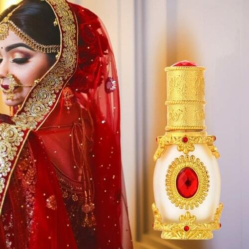 1Pcs Luxury Texture Essential Oil Sub Bottles Retro Tattoo Color Lotion Cosmetics Dropper Glass Empty Container