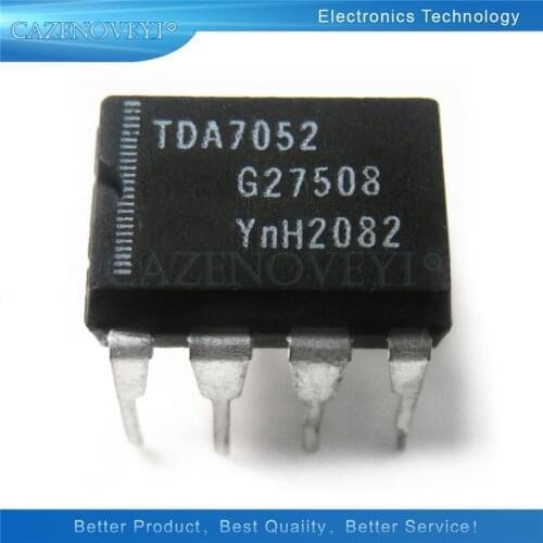 10pcs/lot TDA7052 TDA7052B TDA7052A TDA 7052 DIP-8 In Stock