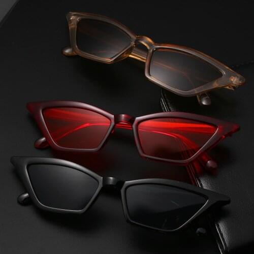 2021 Retro Sunglasses Fashion Sexy Small Triangle Sunglasses Vintage Female Shades Ladies Trending Street Eyewear UV400
