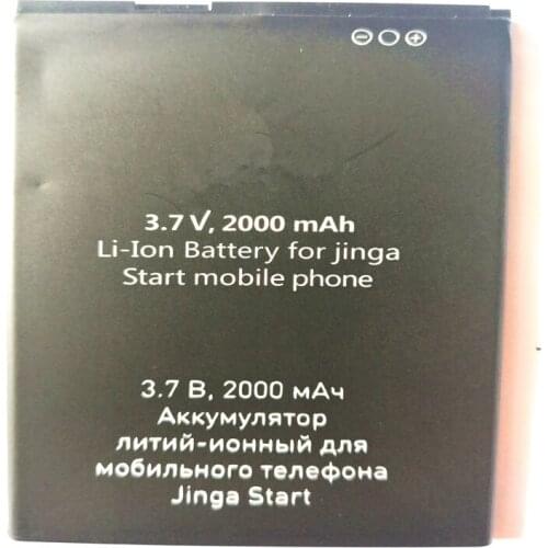 2000mAh new Rechargeable Phone battery for Jinga Start with phone stander