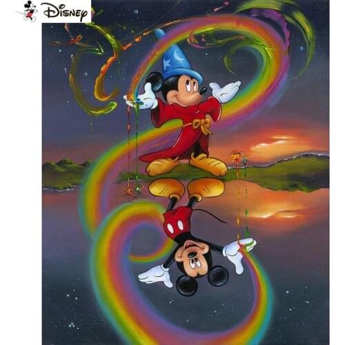 Disney Art 5D Diy Diamond Painting "Cartoon Mickey Mouse" Diamond Pictures Cross Stitch 3D Rhinestone Embroidery Decor A30280