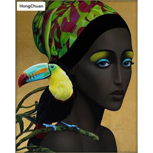 Diamond Embroidery Toucan Beauty 5D DIY Diamond Painting Square/Round Diamond Inlaid Rhinestone Picture Mosaic Cross Stitch
