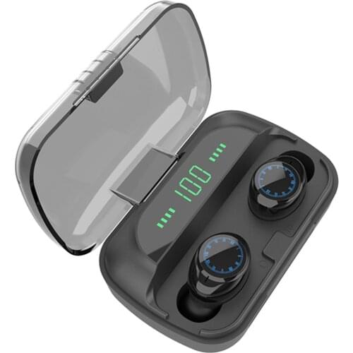 Wireless Headphones IPX5 Waterproof Touch Control 9D TWS Bluetooth 5.0 Stereo Earbuds Sports Earphones Headsets with Microphone