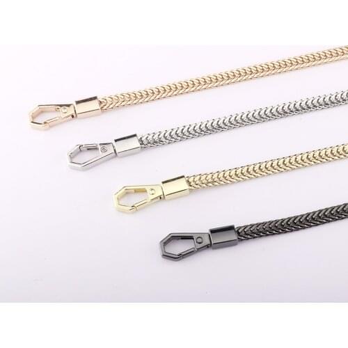 7mm small square bag bag chain single shoulder bag with chain bag bag bag metal chain accessories DIY transformation