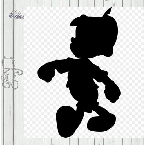 Metal Cutting Dies Charismatic guy for DIY Scrapbooking Album Paper Cards Decorative Crafts Embossing Die Cuts