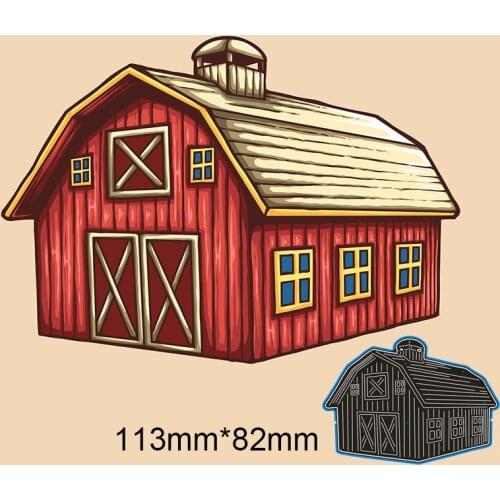 113*82mm house new Metal Cutting Dies for decor card DIY Scrapbooking stencil Paper Album template Dies