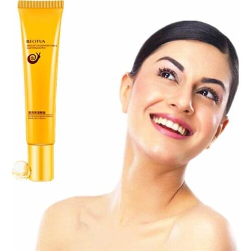 Canthus Wrinkles Firming Collagen Eye Cream Eyelid Lifting Patches Under The Eyes Mask Snail Dark Circles Removal Serum 20g