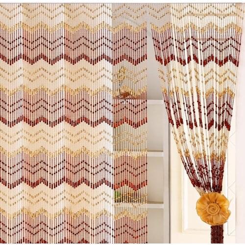 Multi Size and Color Room Partition Curtain Acrylic Beads Nylon Cord Chains Home Cafe Background Decoration Drapes Customizable