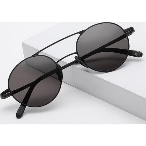 New Sunglasses Men 2021 Titanium Frame Fashion Luxury Designer Glasses Women Black Grey Lens mens Sunglasses Female gafas de sol