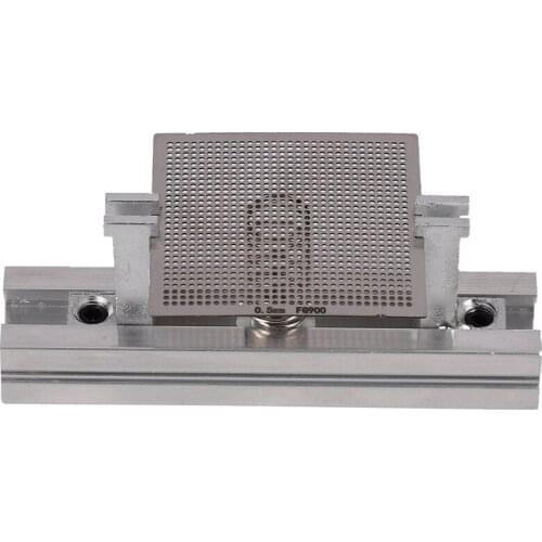 Universal Direct Heating Bga Stencils Templates + Fixture Tin Solder Ball Soldering Tools For Laptop Chip