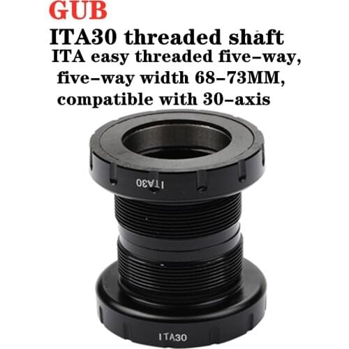 GUB bicycle shaft A road bike mountain bike BB30 sprocket wheel ITA Italian standard Italian thread 68-73mm