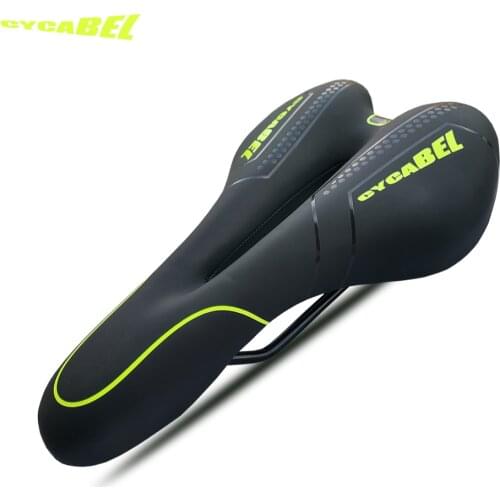 CYCABEL Road Mountain Bike Saddle Rainproof PU Surface Soft Shockproof Bike Seat MTB Saddle Cycling Accessories Bicycle Saddle
