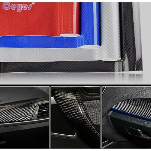 Ceyes 5D DIY Car-Styling Carbon Fiber 20cmX152cm Vinyl Film Car Wrap Film Car Sticker Auto Exterior Waterproof Accessories Film