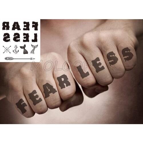 Waterproof tattoo sticker letter cross star triangle lighting fake tatoo hand back water transfer flash body art temporary tatto