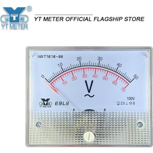 69l9 kV AC high voltage voltmeter 1.5kV 10kV 12kV 50kV 70kv input 100V is not straight through, high voltage transformer is need
