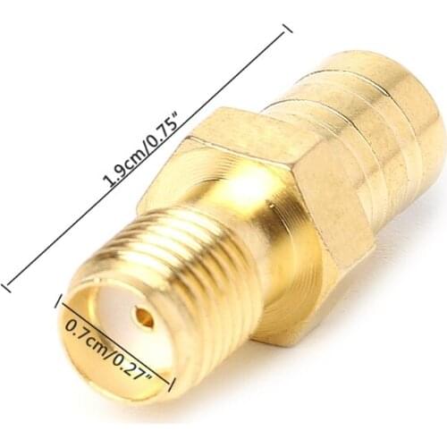 50Ω SMA Female to SMB Female DAB Digital Radio Aerial Antenna Connector Adapter K5DB