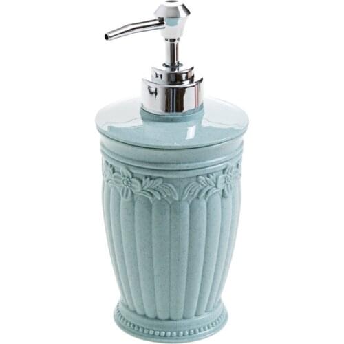 Free Shipping Portable Liquid Dispenser Emblema Wearable Polypropylene Bathroom Accessories 400ml Big Capacity Detachable Head