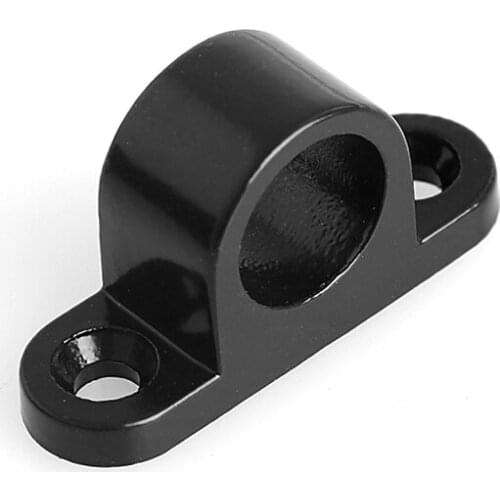 Black Window Gate Security Pull Ring Spring Bounce Door Bolt Aluminum Latch Lock