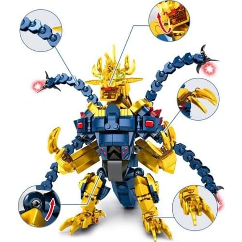 Movie Action Figure Monsters Series Kid Toys Building Blocks Technic Model Bricks Educational Toy For Children