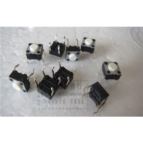EVQPAC04M Japan original 6*6*4.3mm 6*6*4.3 touch fretting 4 foot button switch 6X6X4.3MM